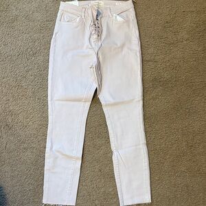 PacSun Women's Light Pink Skinny Jeans